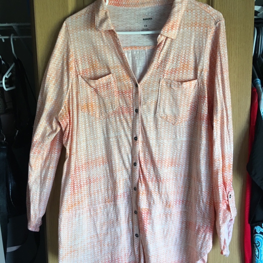 Cute cotton button up